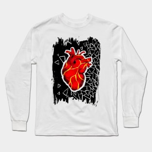 Broken Heart Long Sleeve T-Shirt